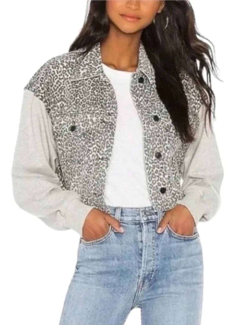 AllSaints Anders Jacket in Leopard